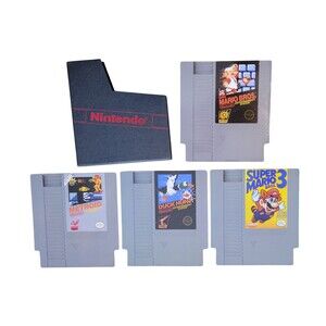 4 Nintendo Entertainment System NES COASTERS Super Mario Bros. Gaming Room